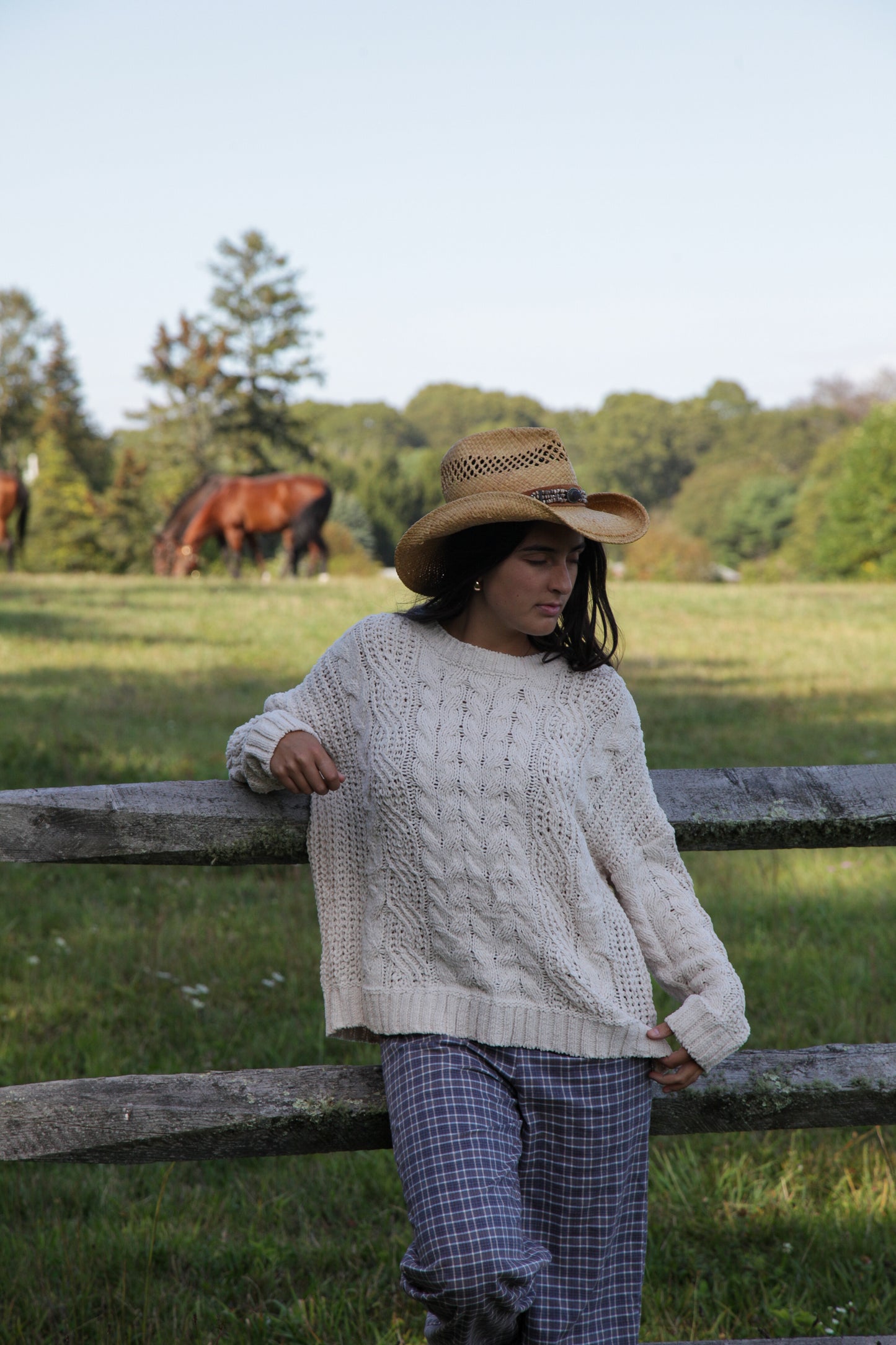 Cowboy Corded Sweater