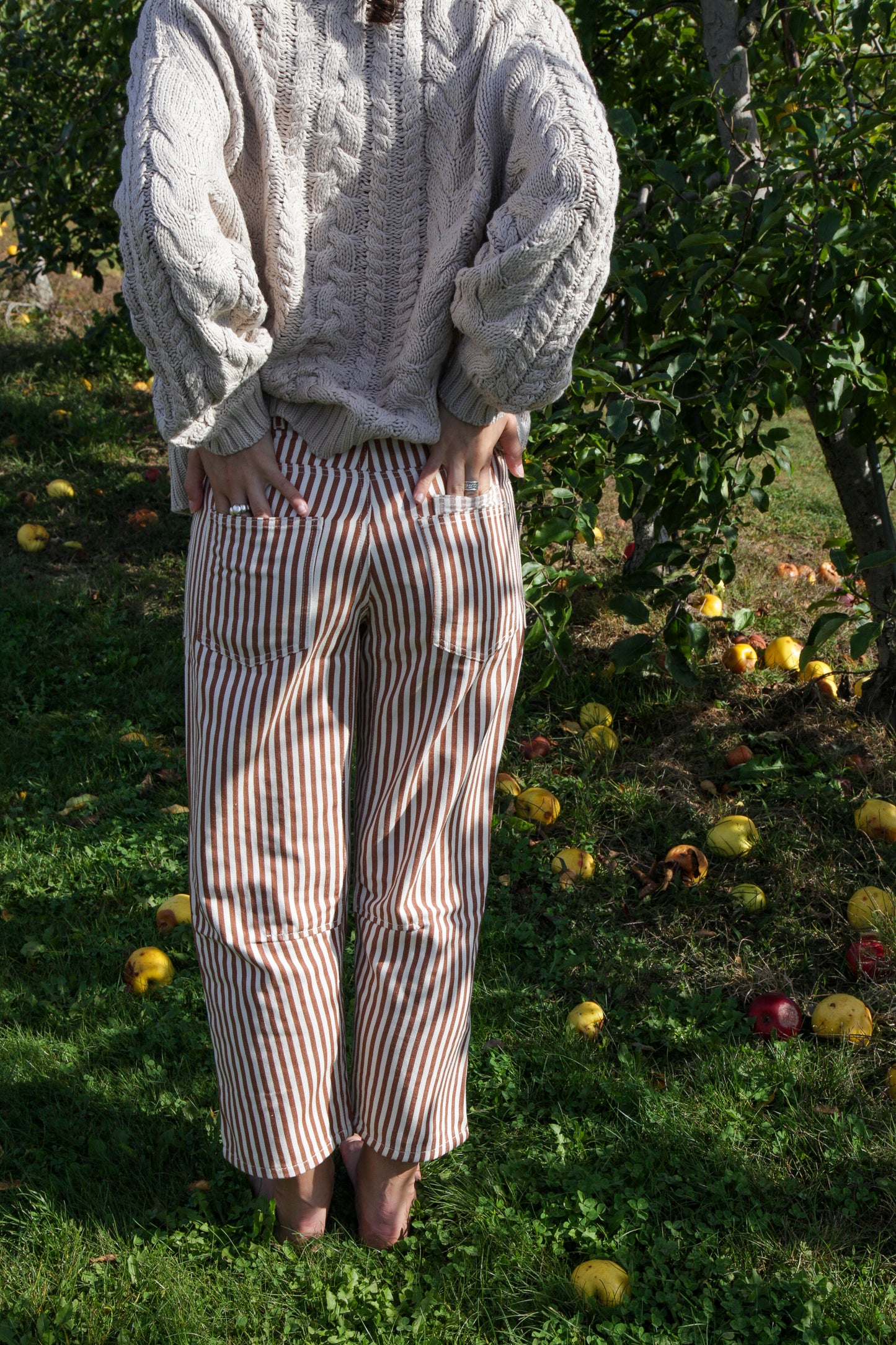 Lindsay Striped Pants