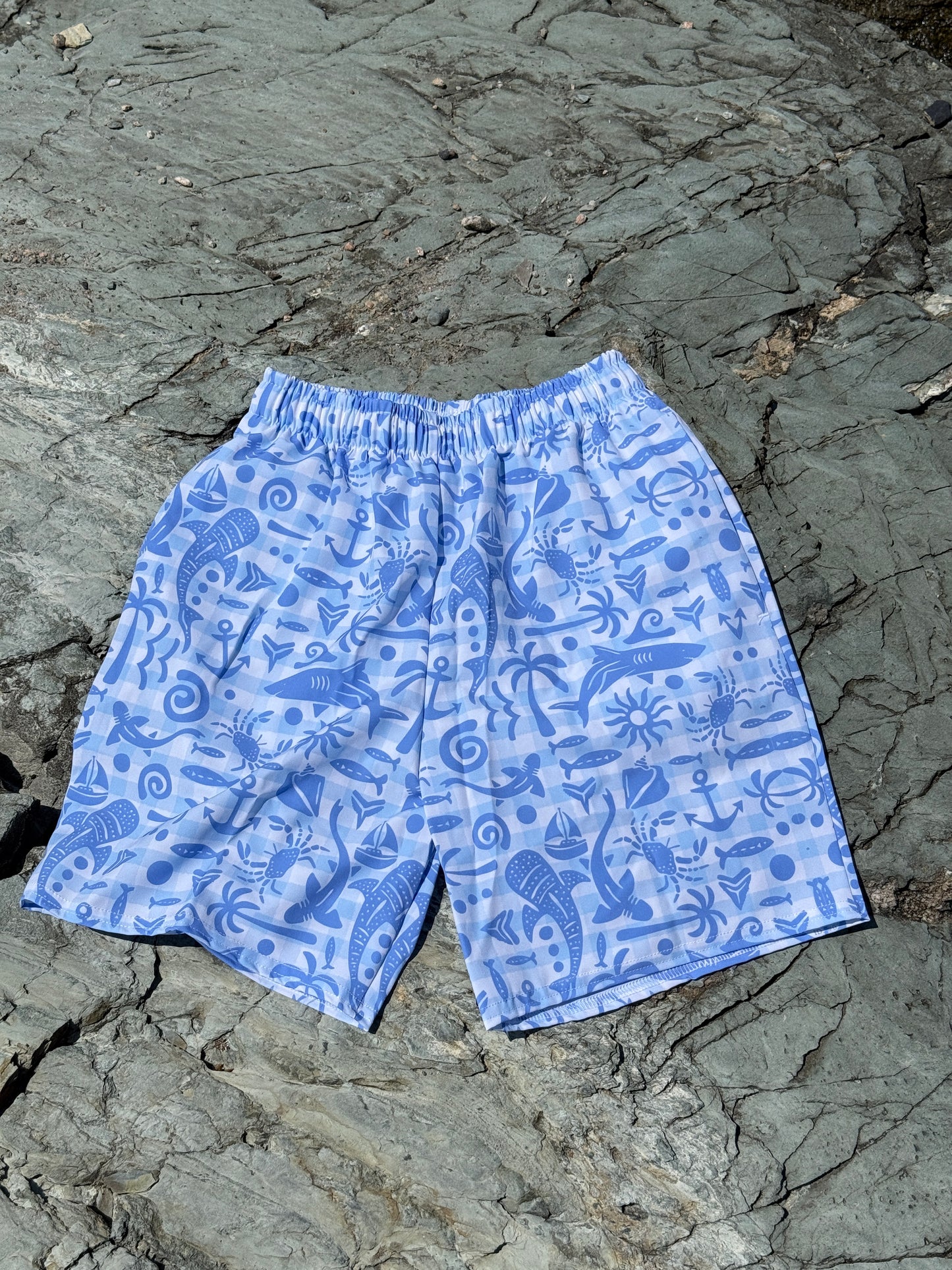 Shark Week Swim Trunk