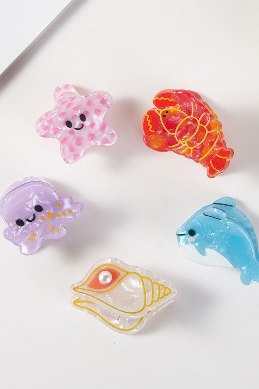 Under the Sea Hair Clips