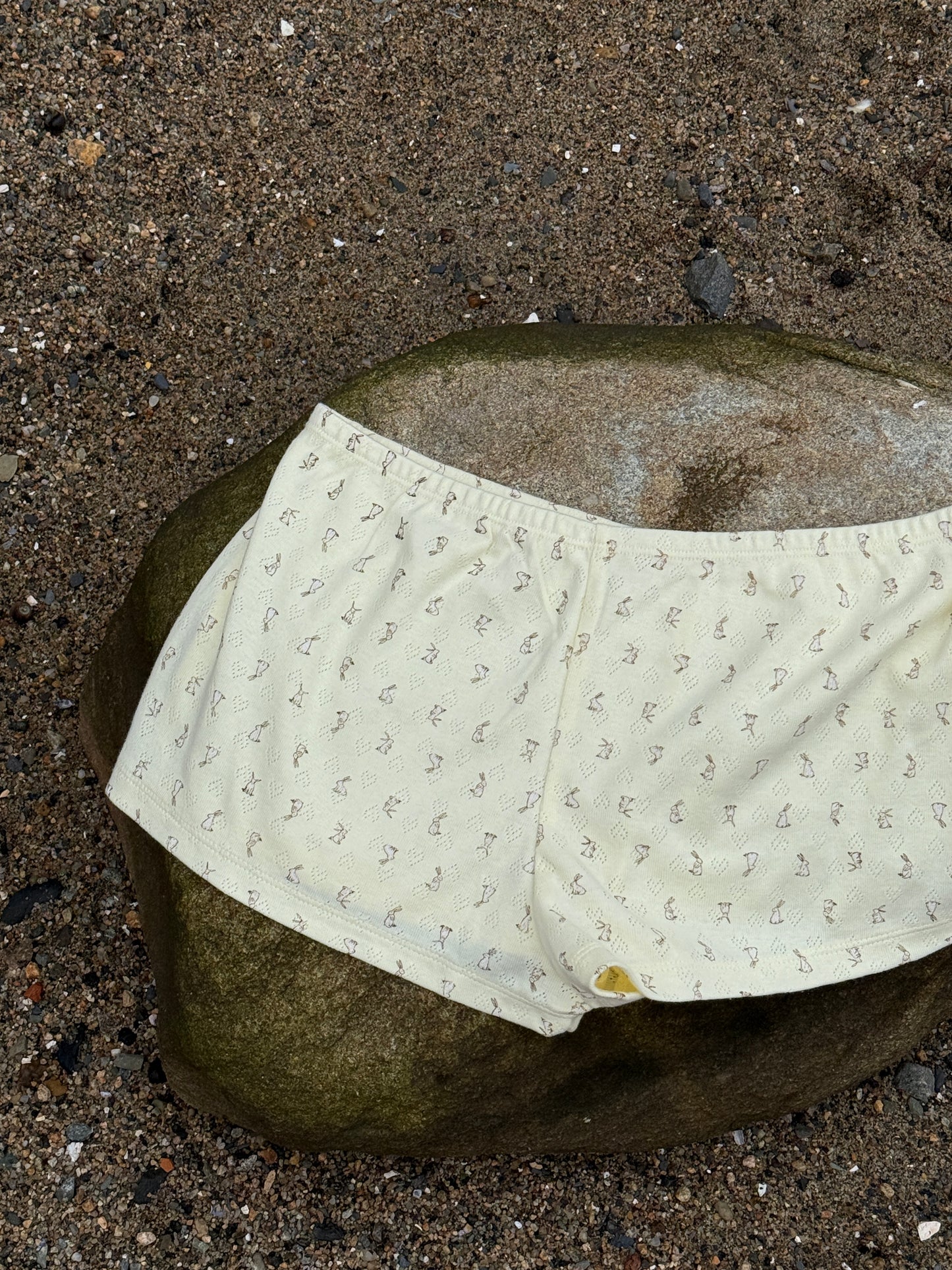 Butter Yellow Bunny Shorts