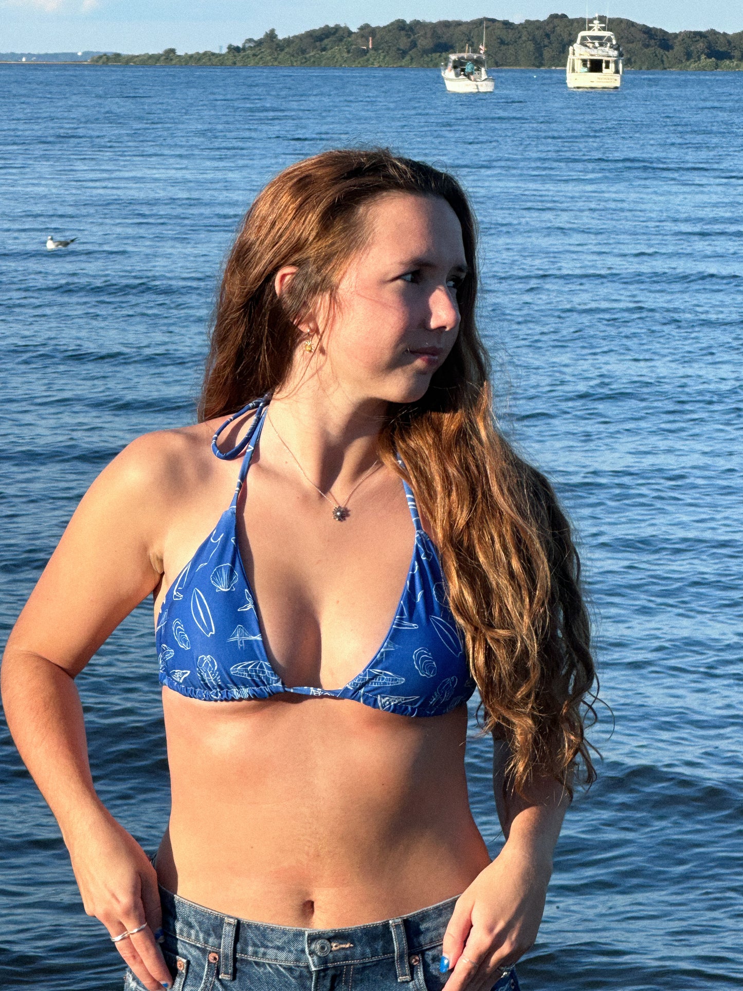 The Newport Beach Club Kini Top