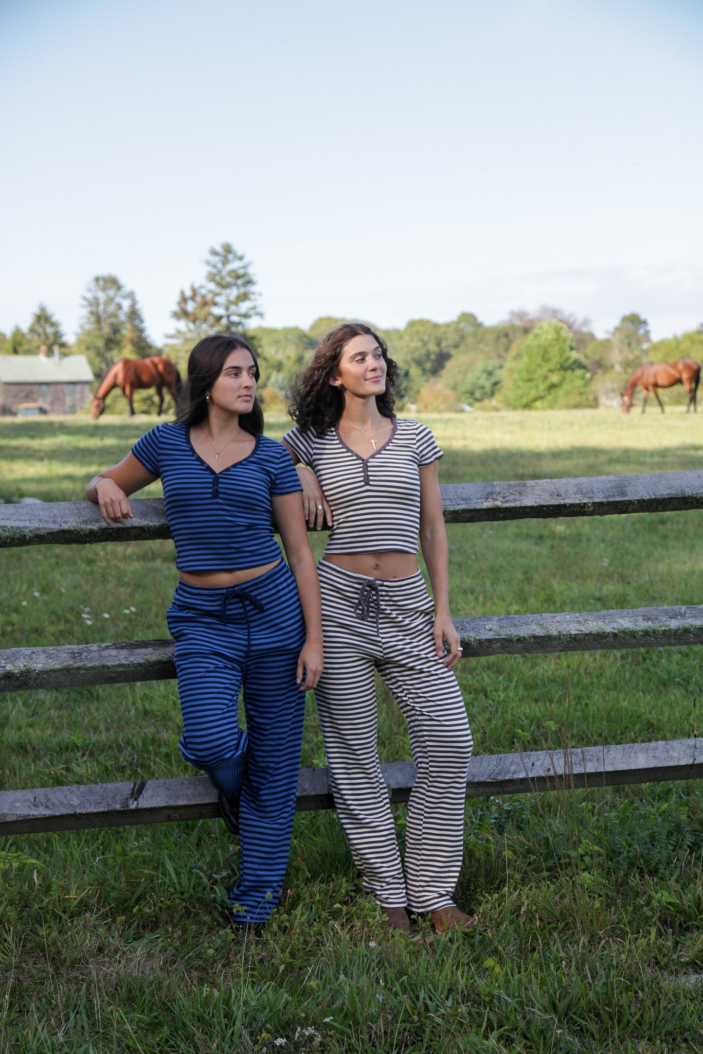 Hay Field Striped Bottoms