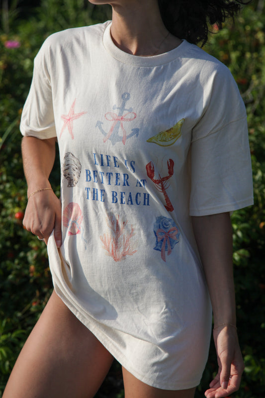 Life is Better at the Beach Tee