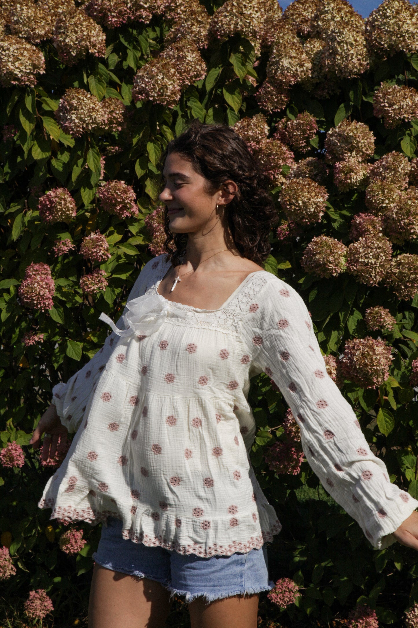 Kinsley Babydoll Blouse