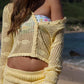 Butter Fish Knit Shorts