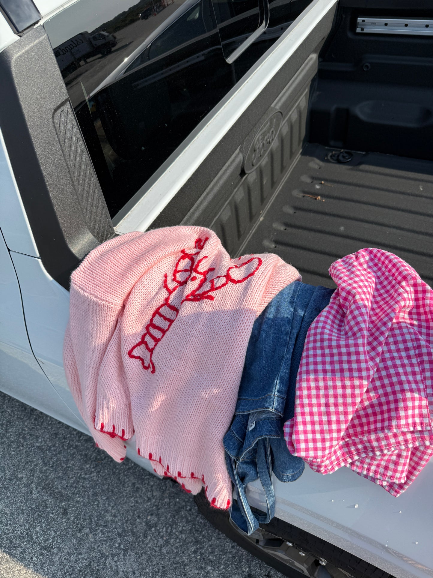 Stitched Lobster Sweater ￼