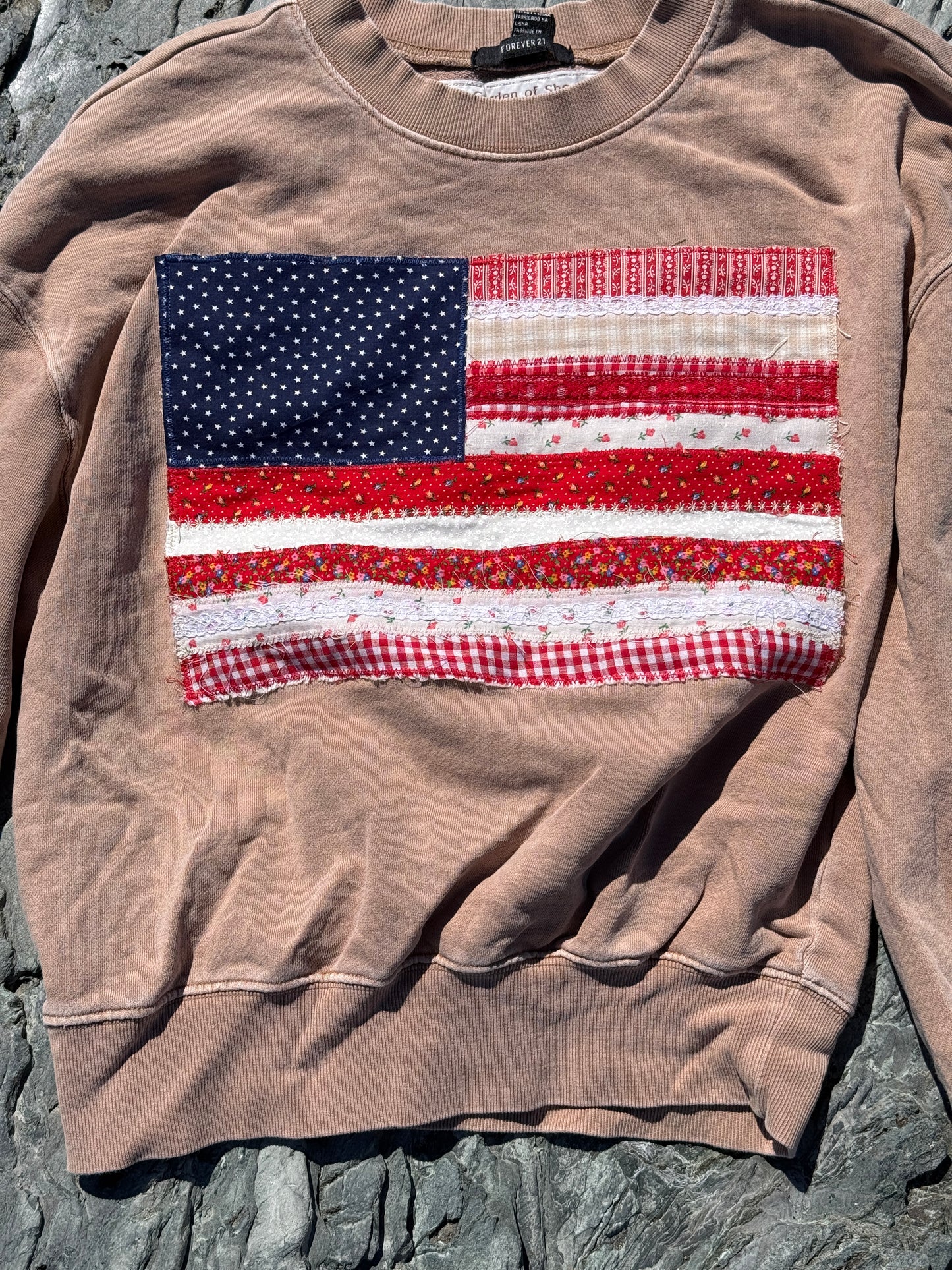 American Flag Patchwork Lobster