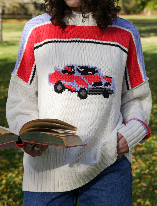 Vintage Auto Sweater