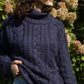 Gilmore Navy Turtleneck
