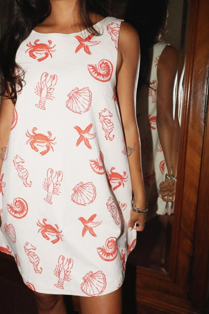 Coastal Summer Mini Dress