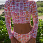 Postcards from Paradise Shorty Rash Guard
