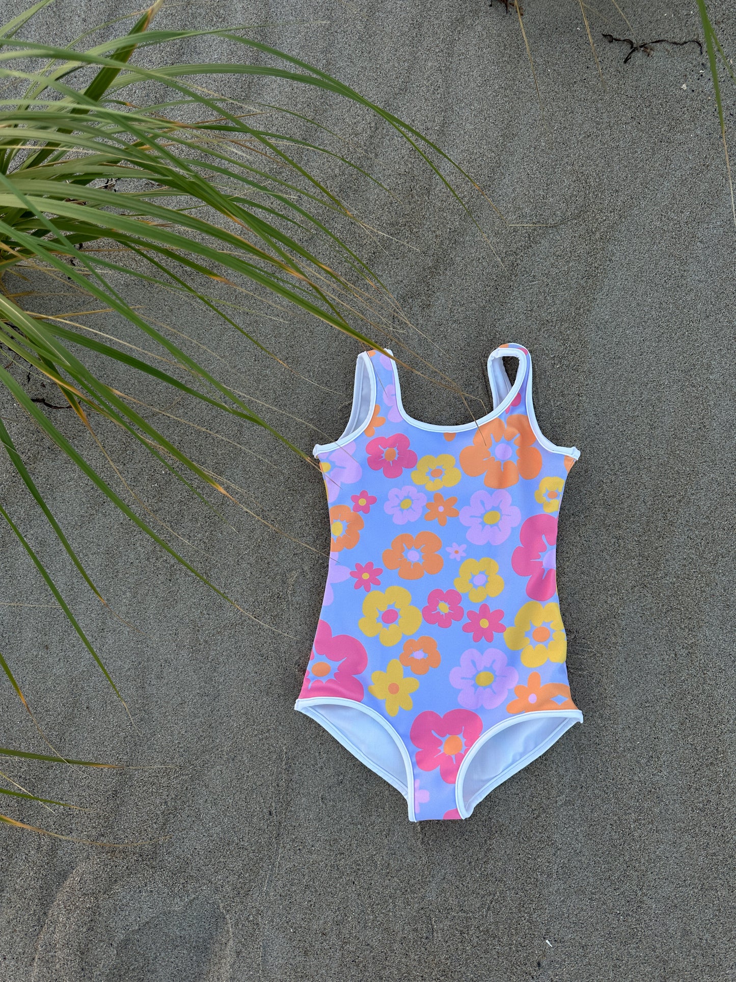 A Summers Daydream Kids One Piece Swim Suit