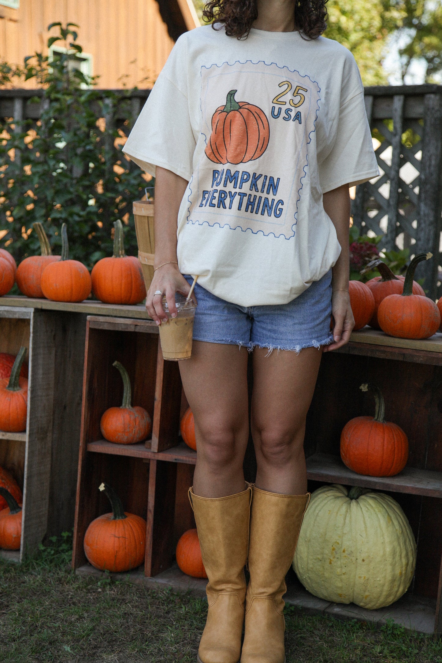 Pumpkin Postage Tee