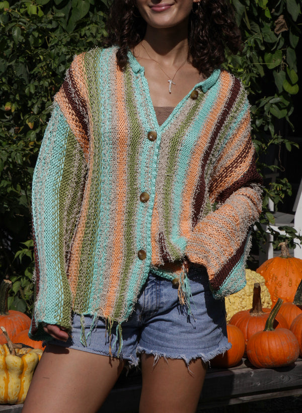 Phoebe Fringe Cardigan