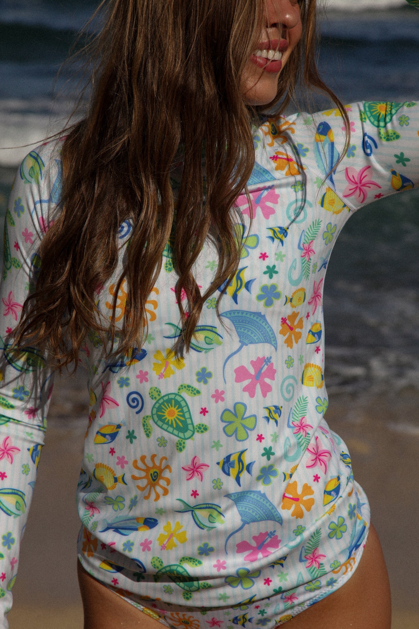 Island Time Rash Guard