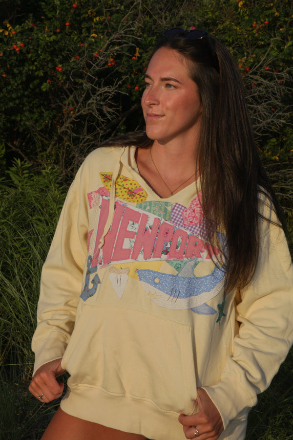 Limited Edition Newport Shark Pennant Hoodie