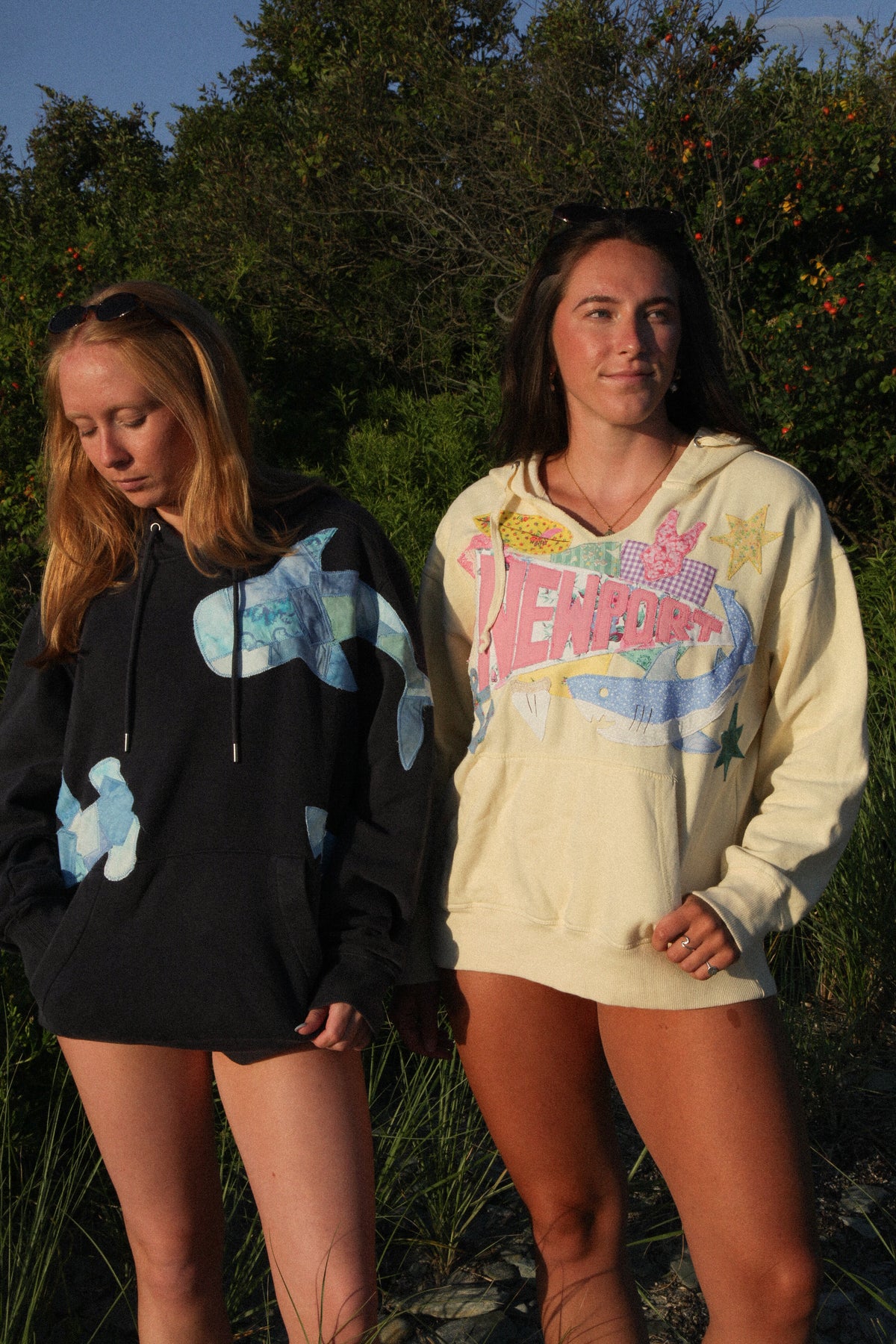 Limited Edition Newport Shark Pennant Hoodie