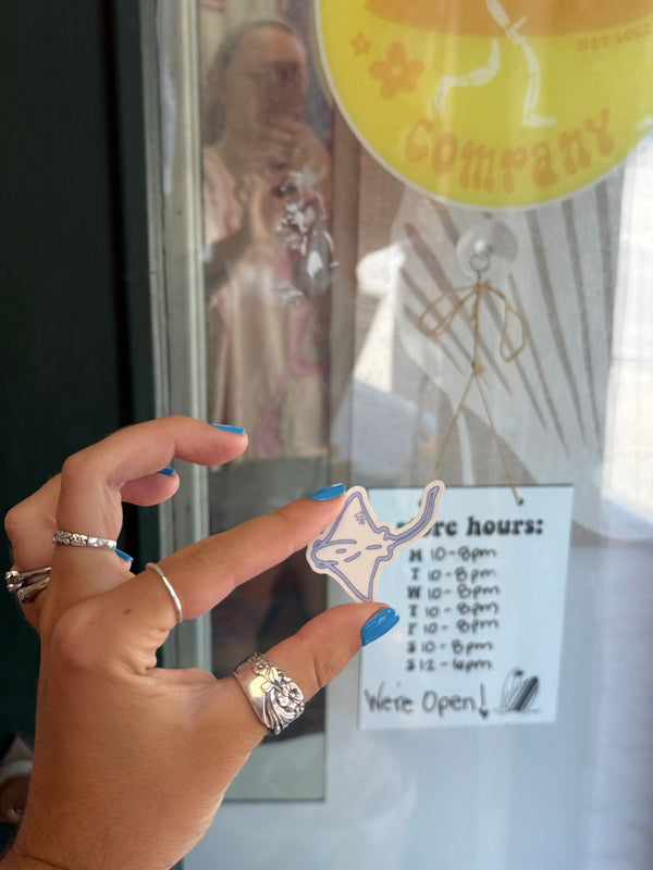 Sting Ray Sticker