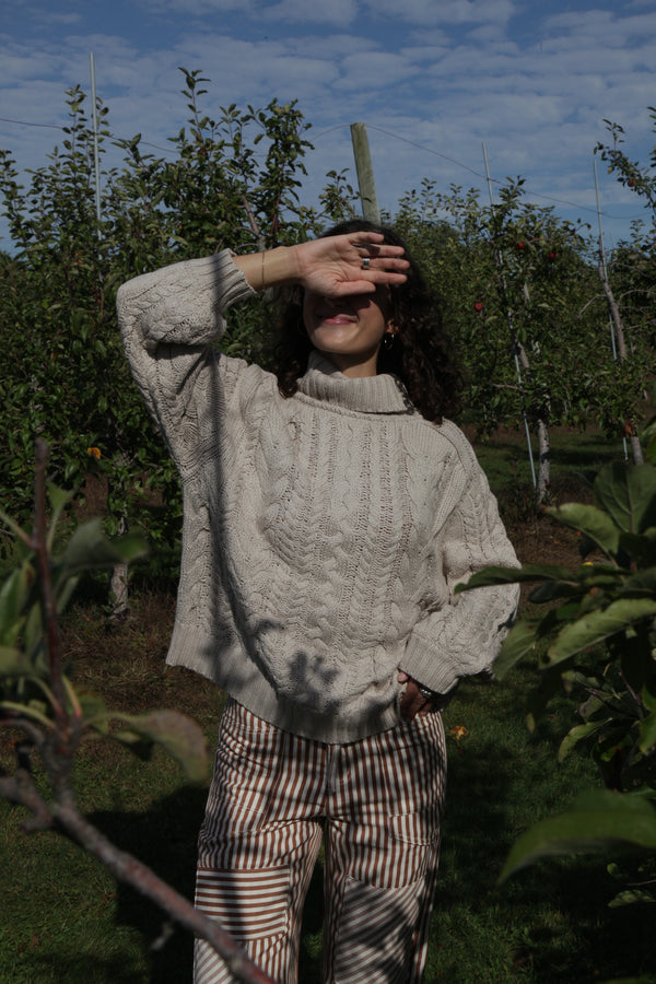 Gilmore Oatmeal Turtleneck