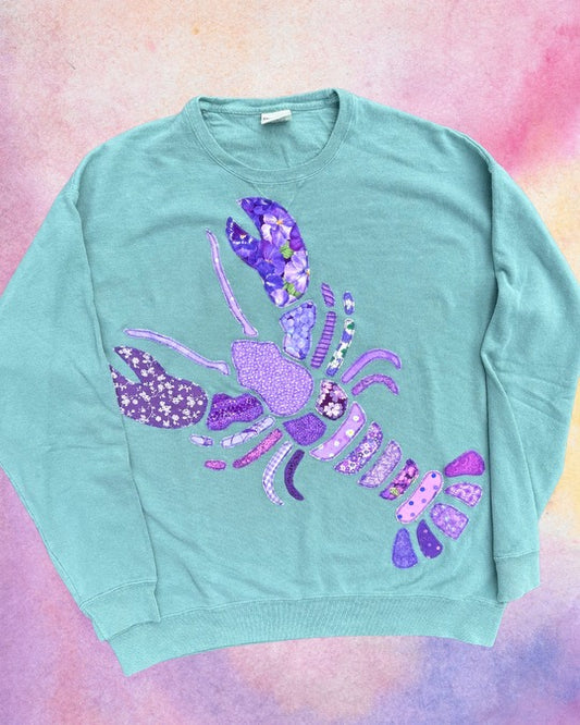Purple Patchwork Lobster