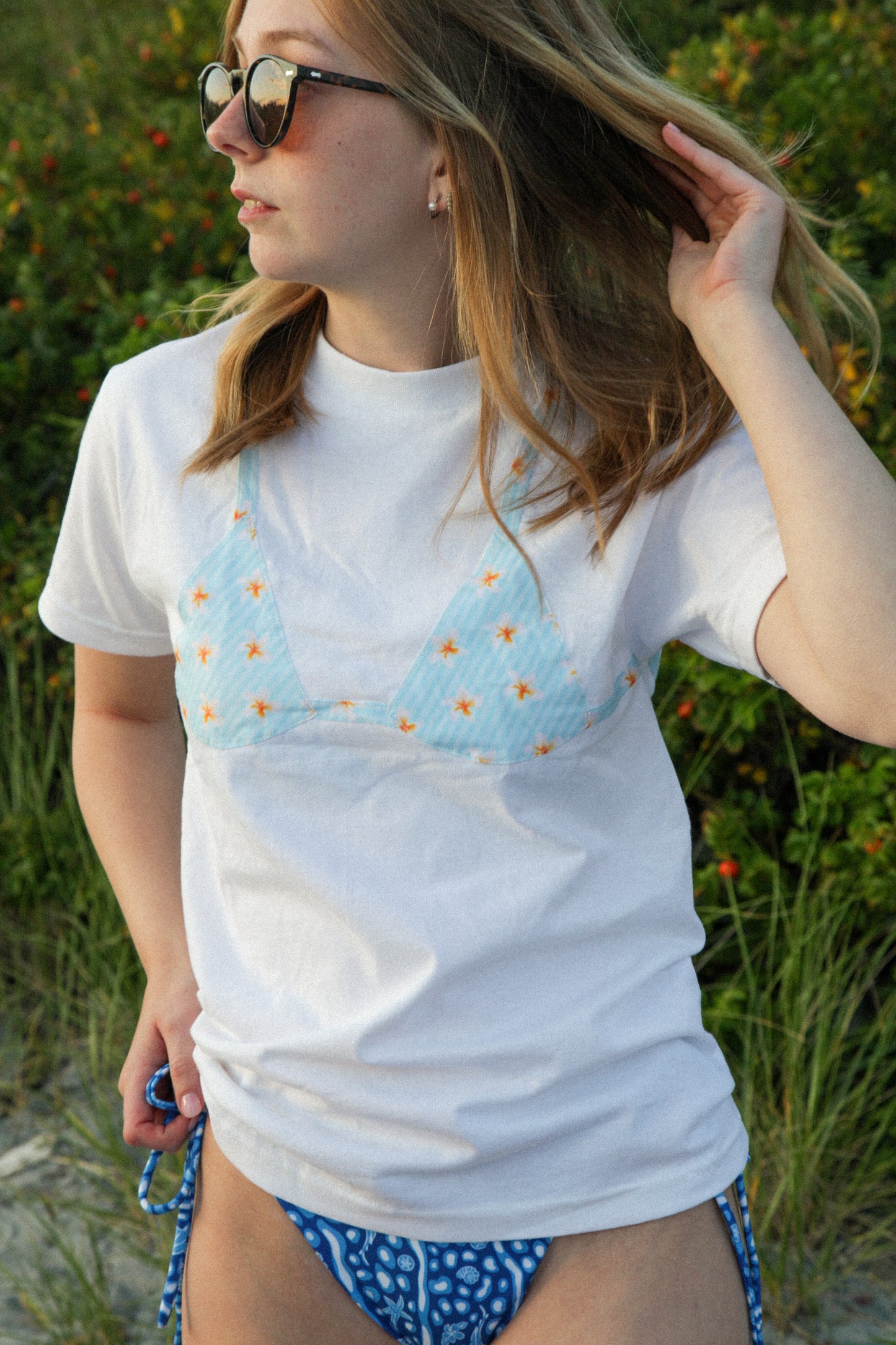 Plumeria Kini Tee