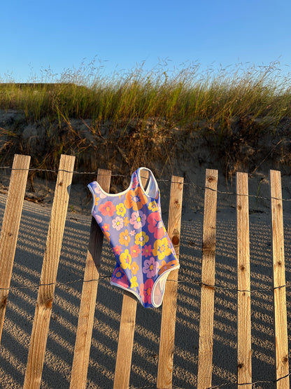 A Summers Daydream Kids One Piece Swim Suit