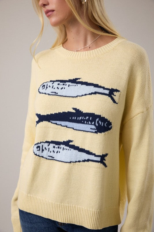 Butter Fish Sweater