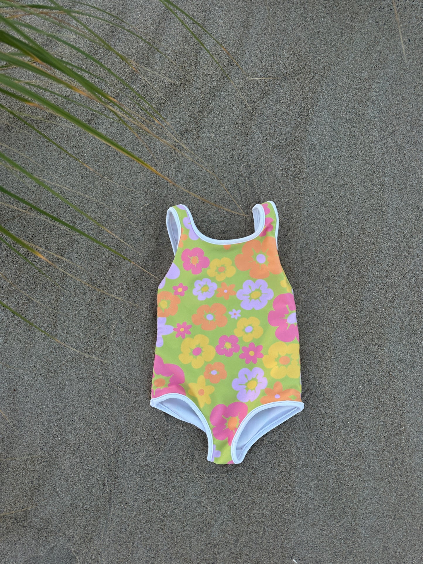 A Summers Daydream Kids One Piece Swim Suit