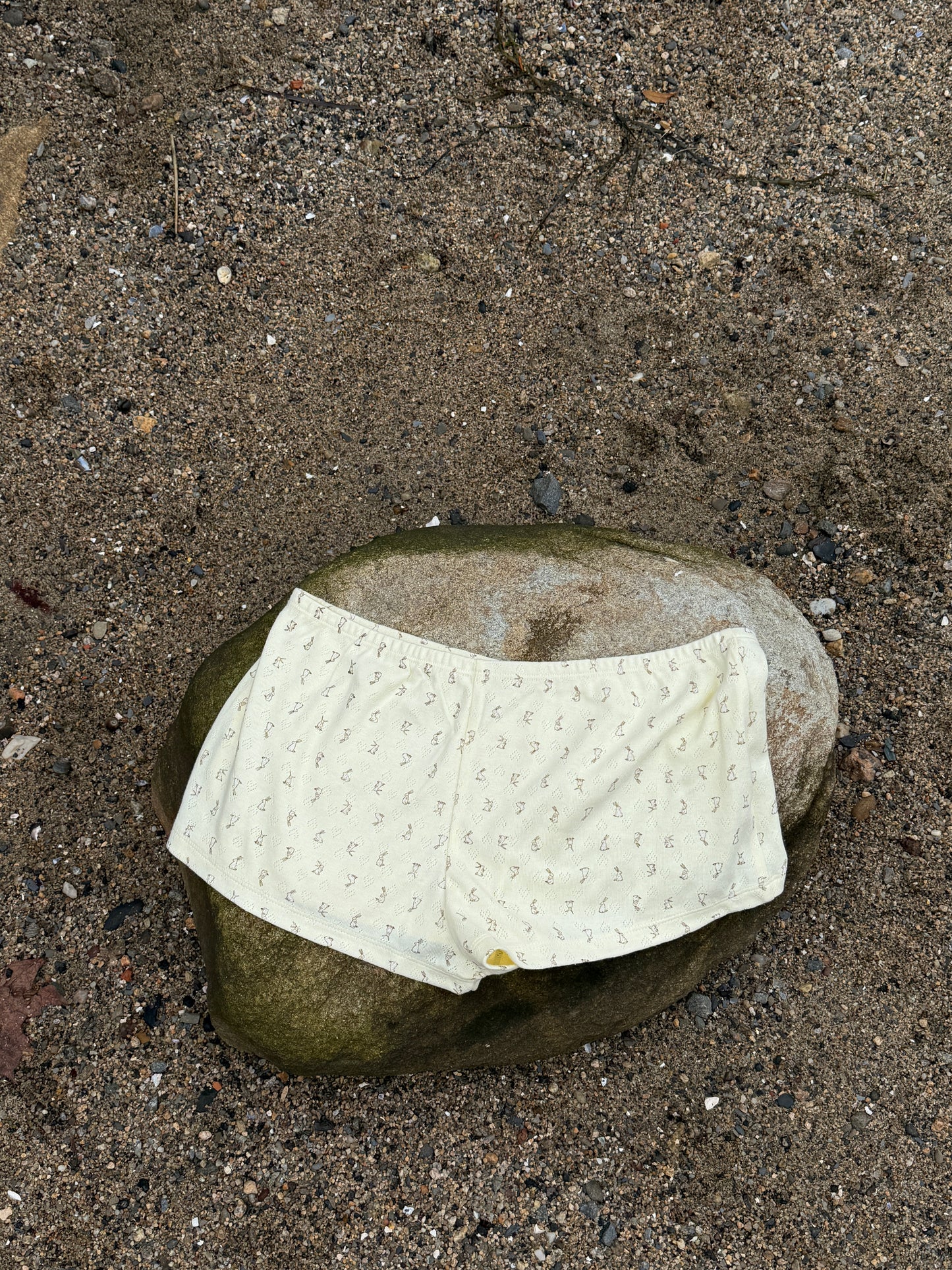 Butter Yellow Bunny Shorts