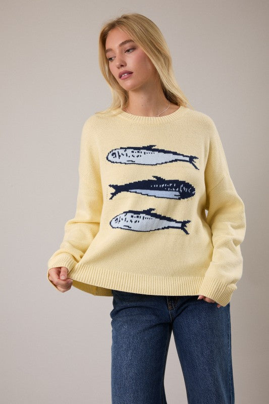 Butter Fish Sweater