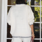 Stitched Anchor Knit Sweater