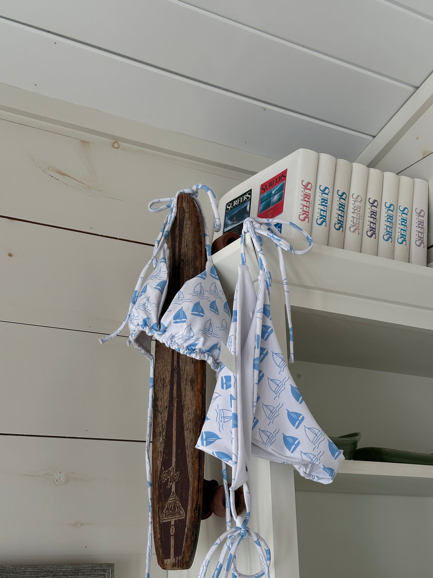 The Vineyard Sailboat Kini Top