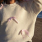 Torey Pink Ribbon Sweater