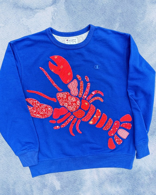 Red Patchwork Lobster