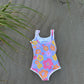 A Summers Daydream Kids One Piece Swim Suit