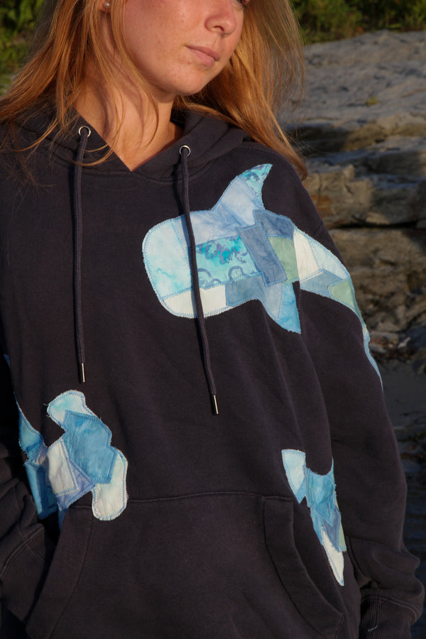 Swimming with Sharks Hoodie