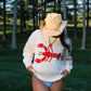 Cream Lobster Sweater