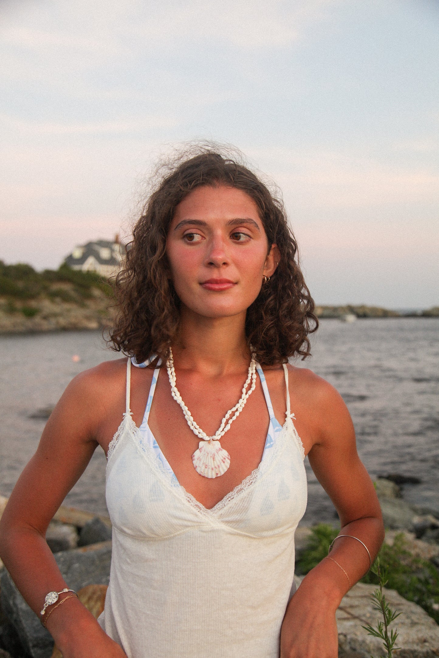 Lola Scallop Necklace