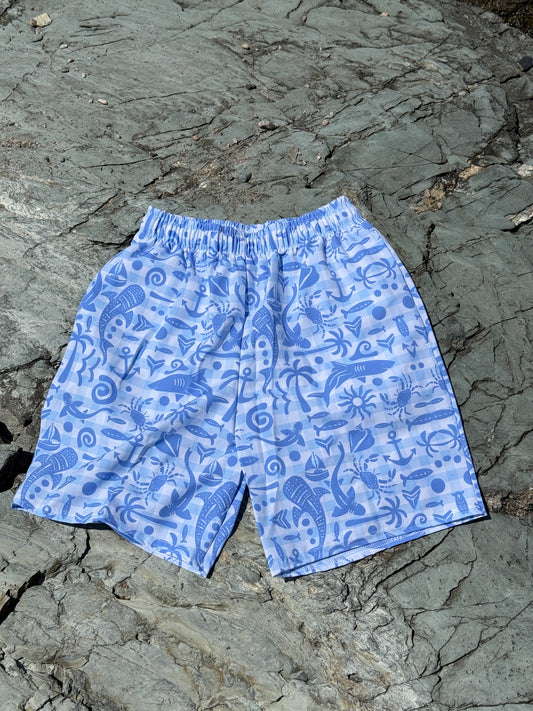 Shark Week Swim Trunk
