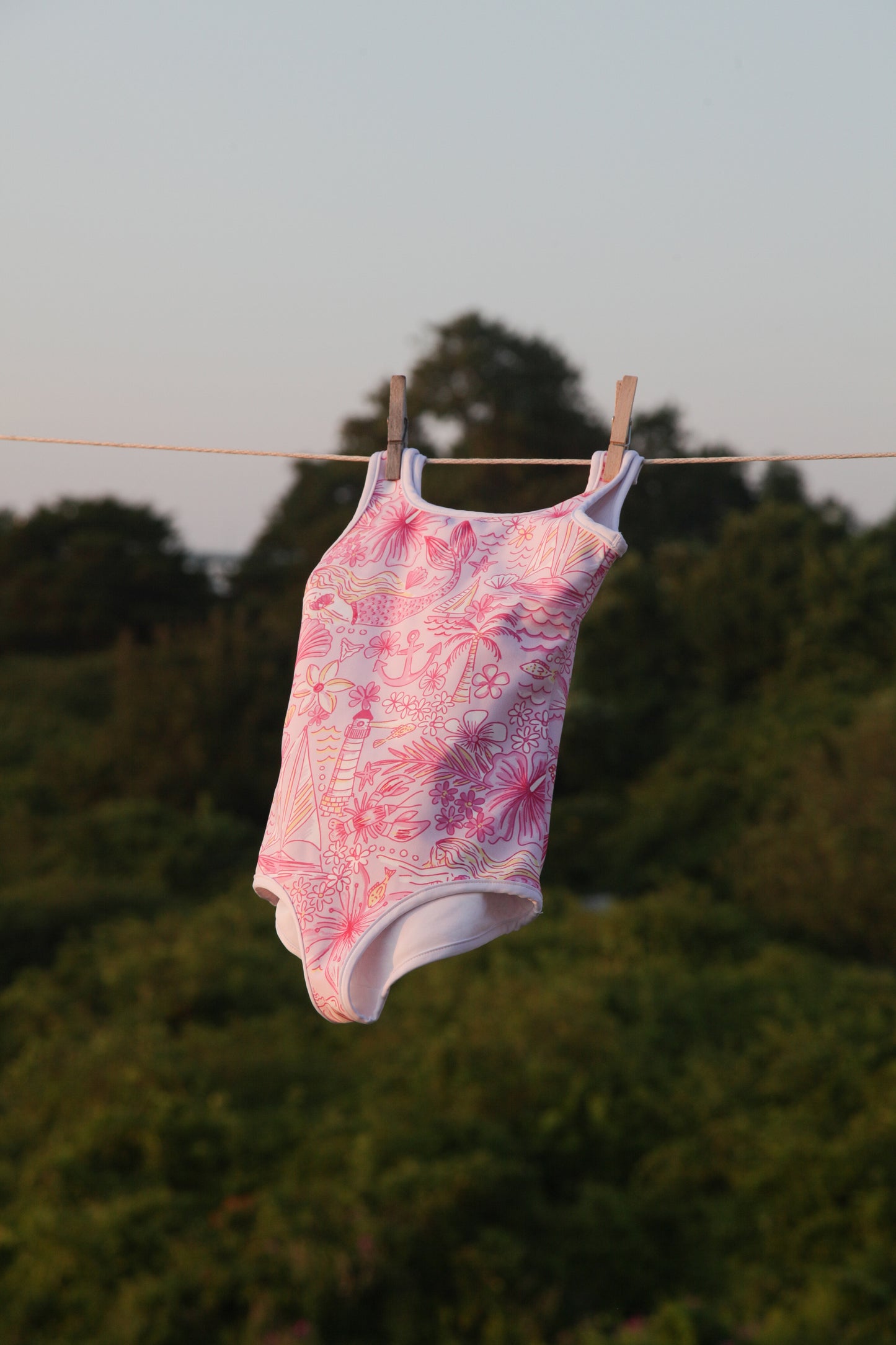 A Mermaids Paradise Kids Suit