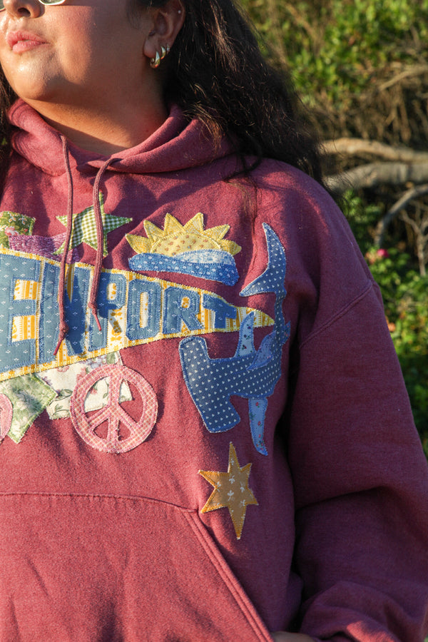 Limited Edition Newport Shark Pennant Hoodie