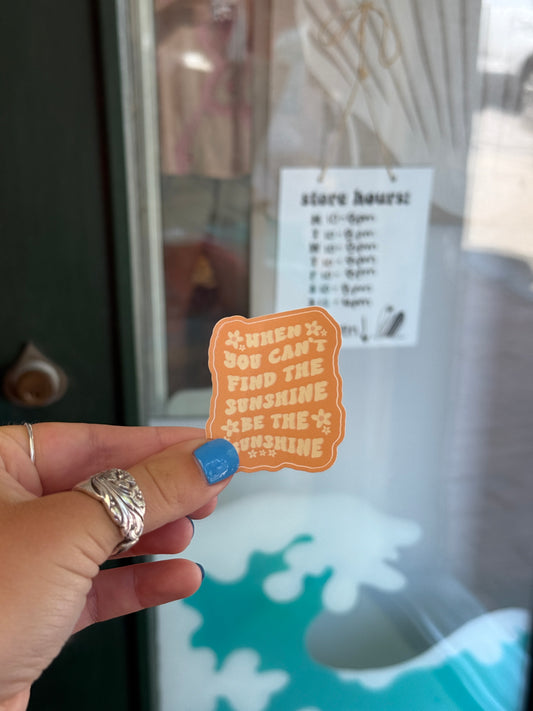 Sunshine Sticker