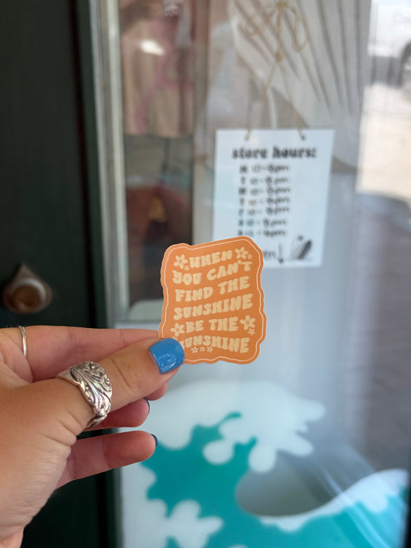 Sunshine Sticker