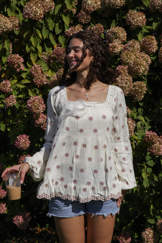 Kinsley Babydoll Blouse