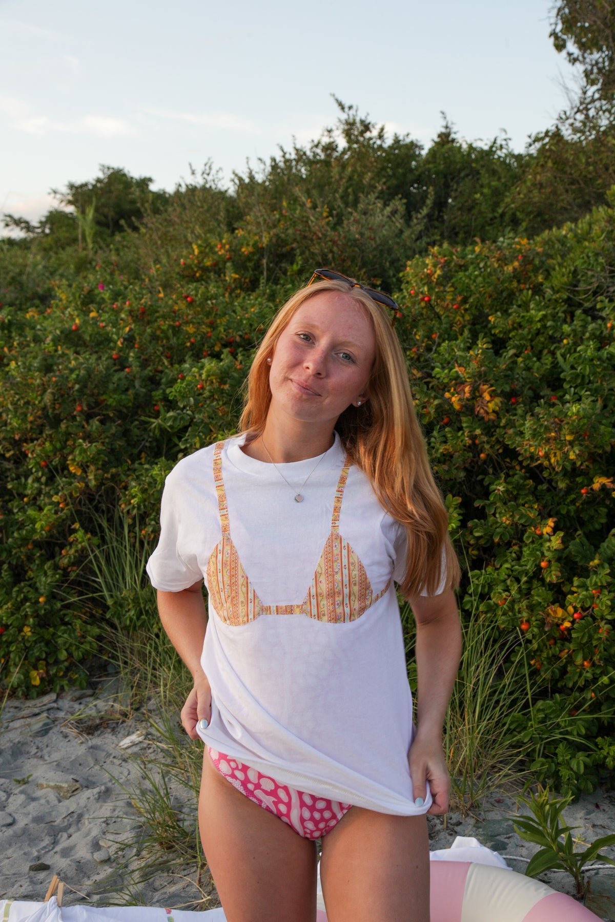 Sun-Kissed Santorini Kini Tee