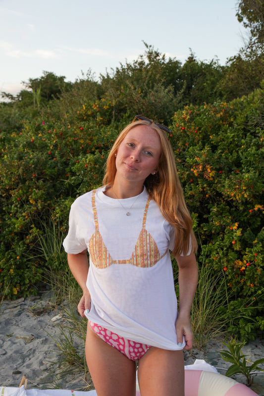 Sun-Kissed Santorini Kini Tee