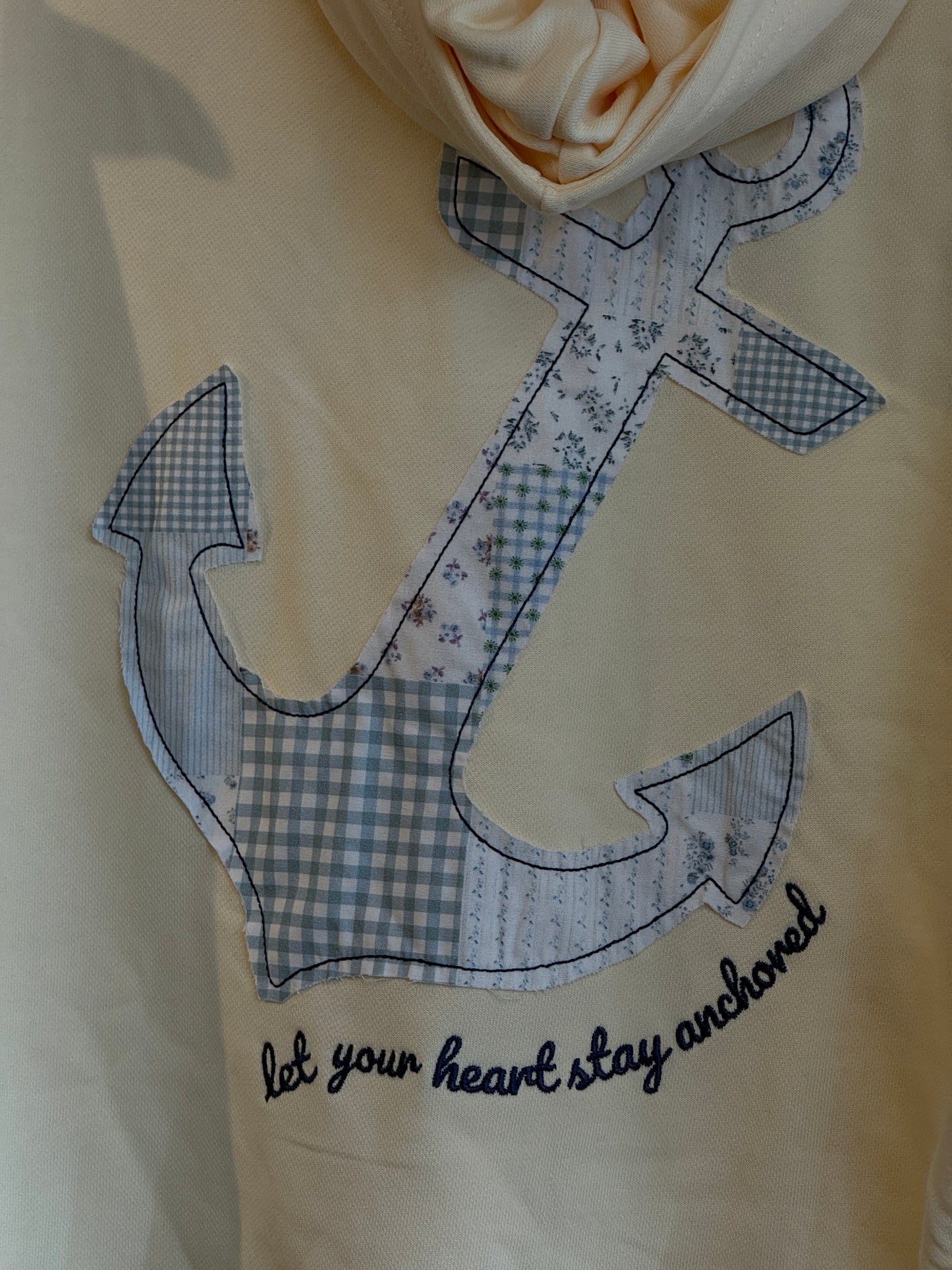 Anchor Patchwork Hoodie