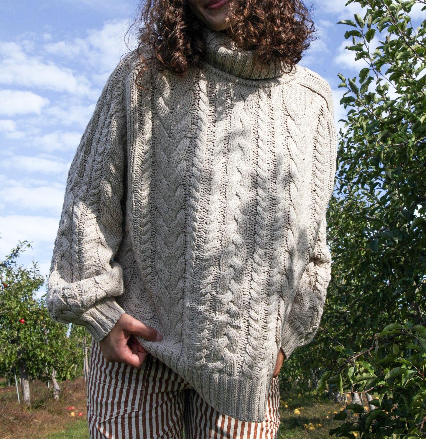 Gilmore Oatmeal Turtleneck