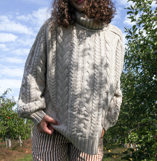 Gilmore Oatmeal Turtleneck